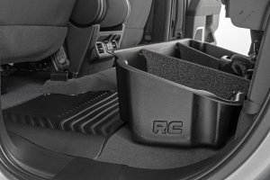 GMC Sierra 3500 HD Under Seat Storage - Rear - Rough Country - Custom-Fit - '20-'23